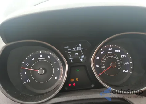 2013 Hyundai Elantra Gls z USA, uszkodzony, nr VIN 5NPDH4AE4DH406819